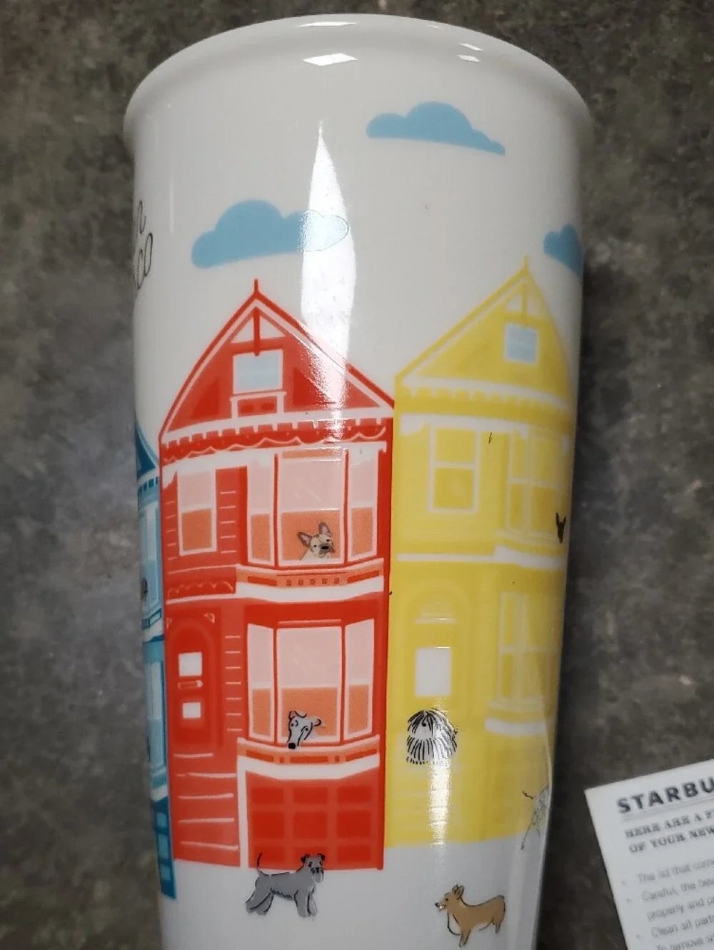 Starbucks ceramic tumbler
